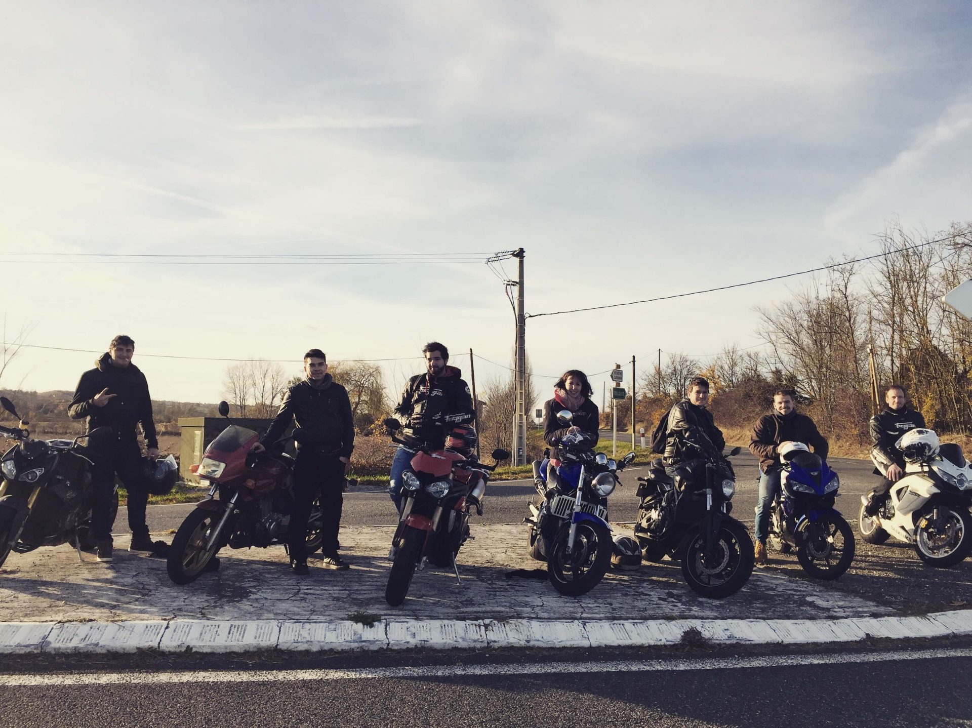 Membres de l'équipe Liberty Rider