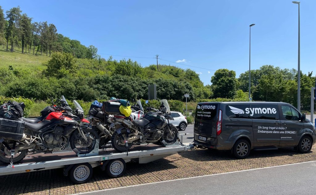 Plateforme sécurisée pour assurer le transport de ta moto