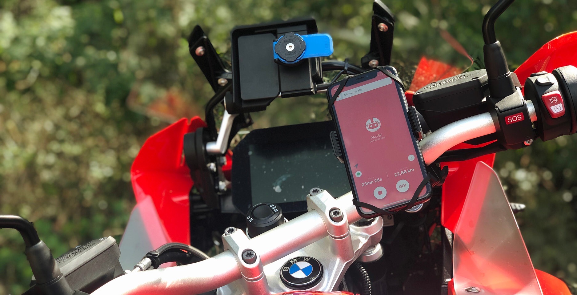 Motard et confinement
