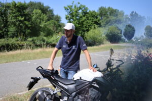 Moniteur de moto école