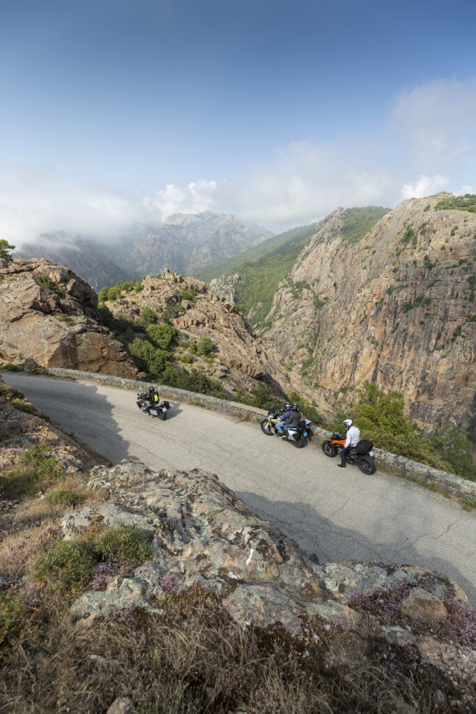 Roadtrip moto corse
